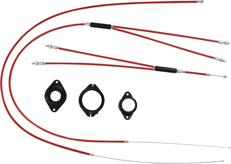 WEERAS Brake Cable and Housing, BMX Bike Bicycle Gyro Brake Cables Front and Rear (Upper and Lower) Spinner Rotor - Image 2